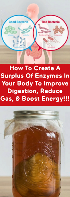 How To Create A Surplus Of Enzymes In Your Body To Improve Digestion, Reduce Gas, & Boost