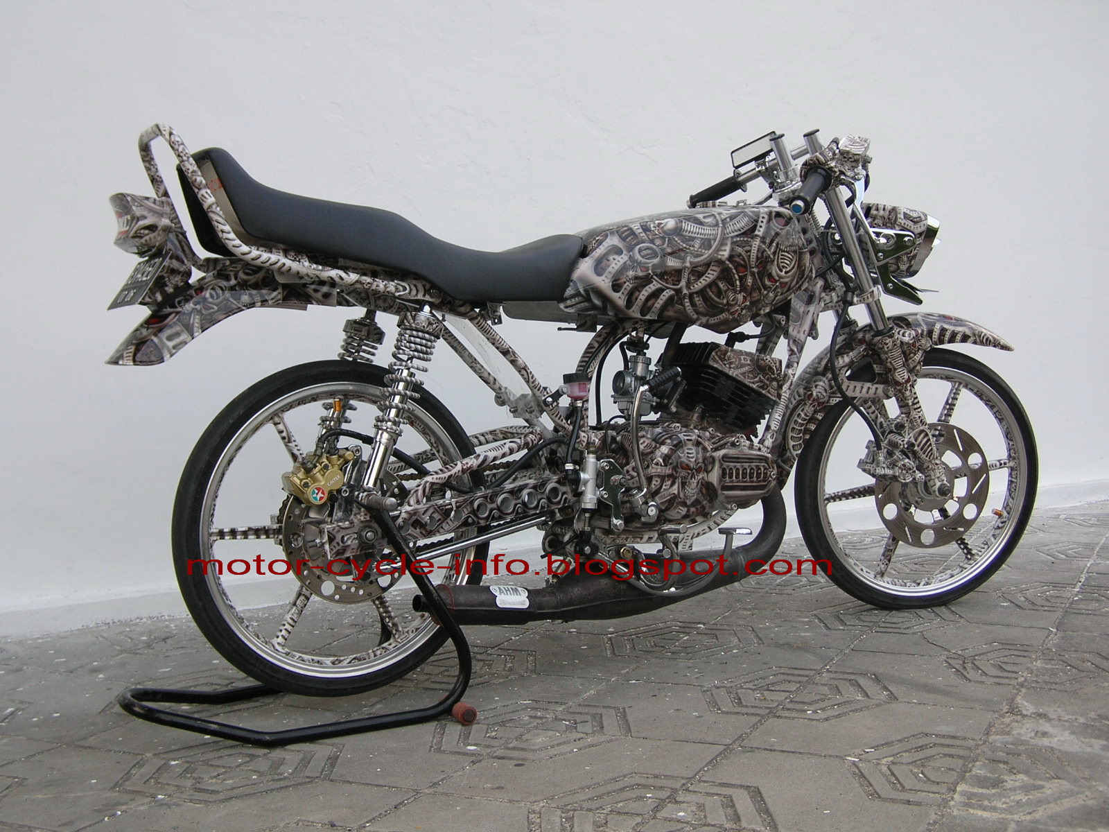Modifikasi Airbrush Yamaha Rx King 2014 Modifikasi Motor Keren