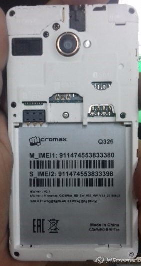 Micromax Q326 Flash File CM2 Read Firmware