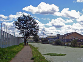 IBC fence / Leabank Square