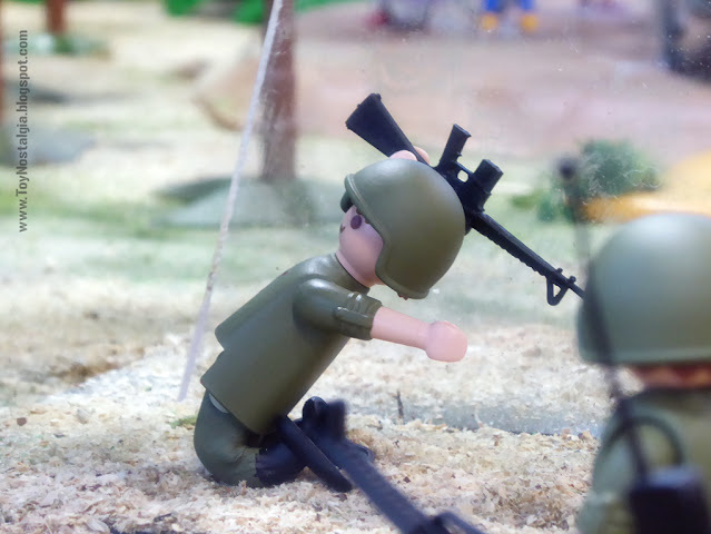 Diorama Playmobil "Guerra de Vietnam" (Cocheras de Sants - 2020)