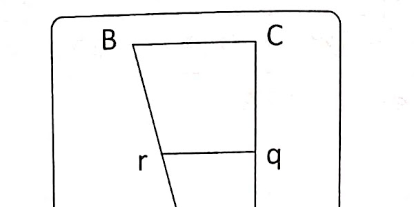 ডায়াগোনাল স্কেল বা কর্ণীয় স্কেল-এর গঠন (construction of diagonal scale)