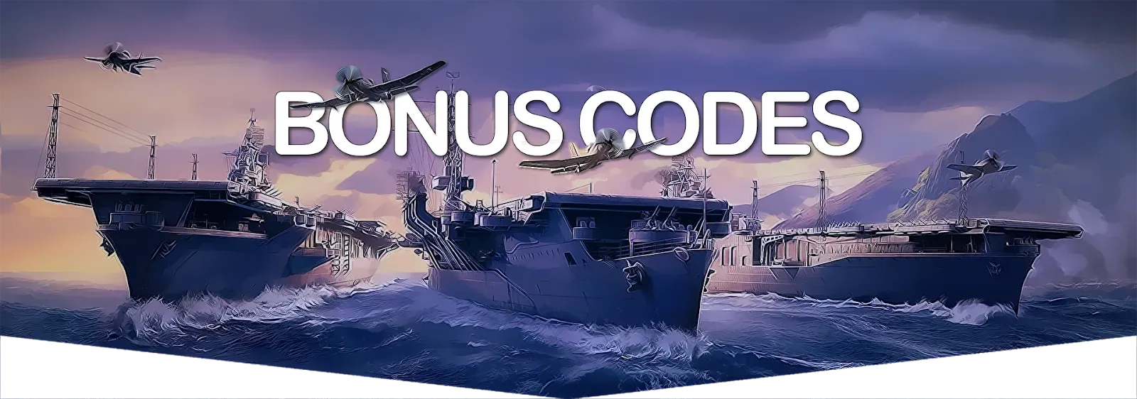 Image of Bonus Codes Banner