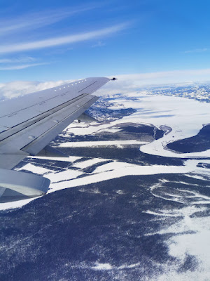 Yukon River from an Air North plane