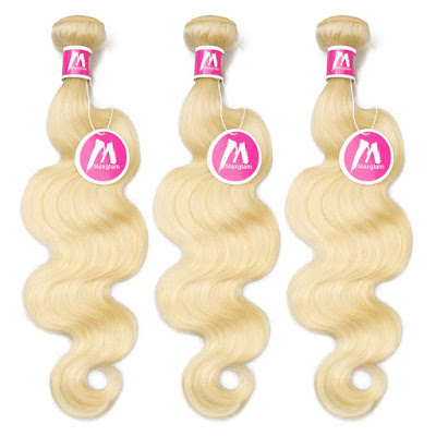 8A Premium Hair Weave Brazilian Hair Bundles Body Wave Blonde 613