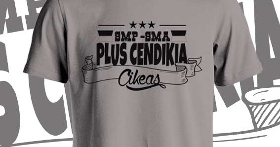 Terbaru 21 Contoh Desain Sablon Kaos Kelas