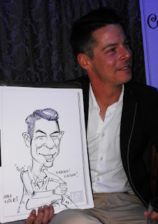 event caricatures Johannesburg South Africa