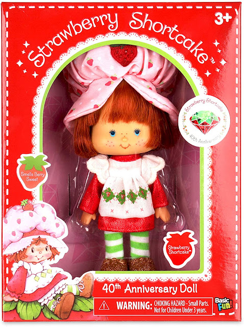 Find the 40th Anniversary Strawberry Shortcake doll and learn more about the history of your favorite strawberry scented doll!