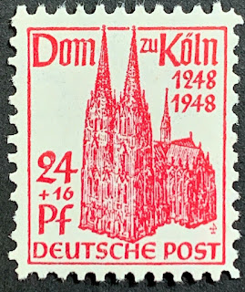 Germany  British US Zone 1948 Cologne Cathedral