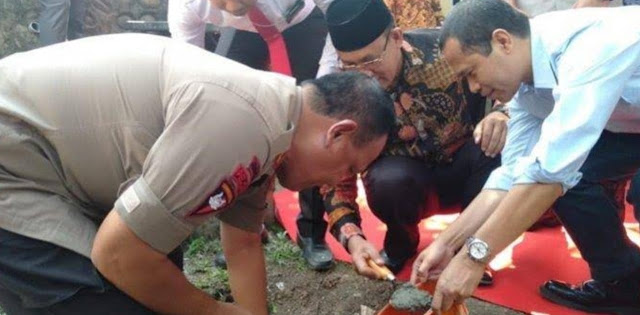 Kapolda Sumsel Resmikan Lapangan Tembak Indoor Mapolres Muara Enim