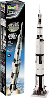 Revell 1/96 Apollo 11 Saturn V Rocket (03704) English Color Guide & Paint Conversion Chart