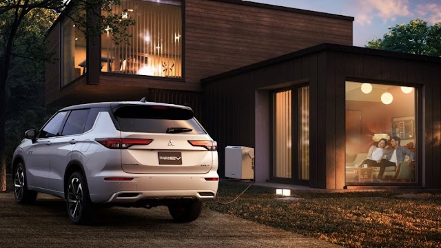 Zero tailpipe emissions in EV mode By Mitsubishi 