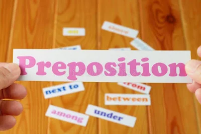 PREPOSITION