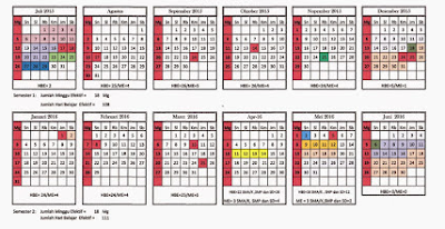 Kalender Pendidikan (Kaldik) Tahun Pelajaran 2015/2016 
