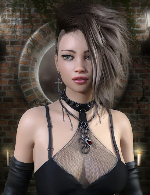 Fascination Hair G8F/G8M: Unleashing Style and Versatility in Digital Hair Design