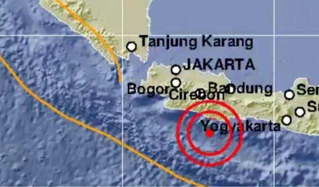 Gempa di pangandaran