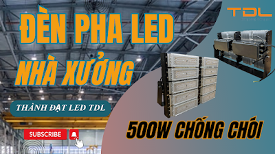 Đèn LED module nhà xưởng 500w chống chói