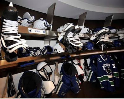 Canuck's Dressing Room