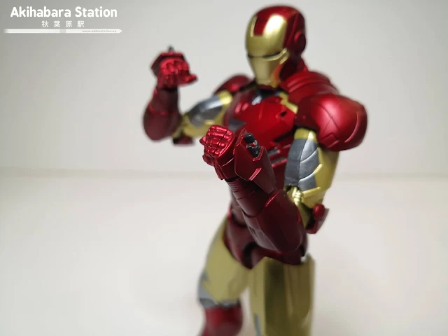 Review del S.H.Figuarts Captain America y Thor - Avengers Assemble - e Iron Man mk6 Battle Damage ed.