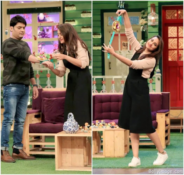 sonakshi sinha makes kapil shamra her brother pic