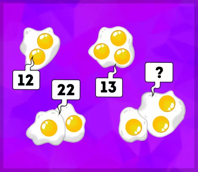 Brain Teaser for Testing Your IQ: Replace Question Mark with Number on Eggs in 20 secs!