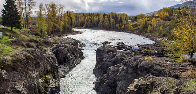 Moricetown am Bulkley River