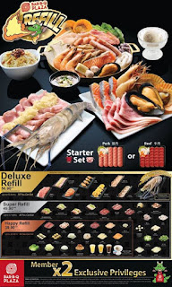 BarBQ Plaza Malaysia Refill Promotion with Happy Refill, Super Refill, Deluxe Refill (Start from 1 March 2017)