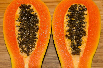Five times the seeds of papaya seeds