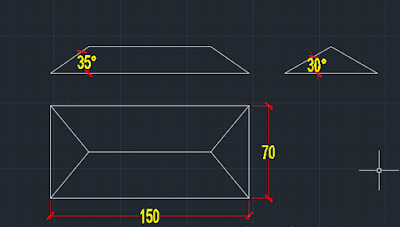 Cara Mudah Menggambar Atap 3 Dimensi Di AutoCAD || BANGUNANDASAR