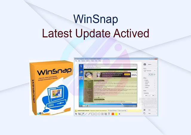 WinSnap Latest Update Activated