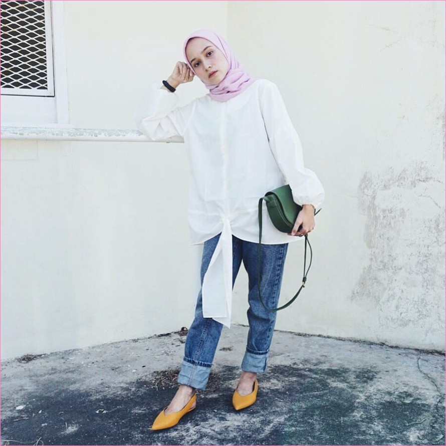 51 Model  Celana  Jeans  Hijabers Selebgram Terngehits 2019 