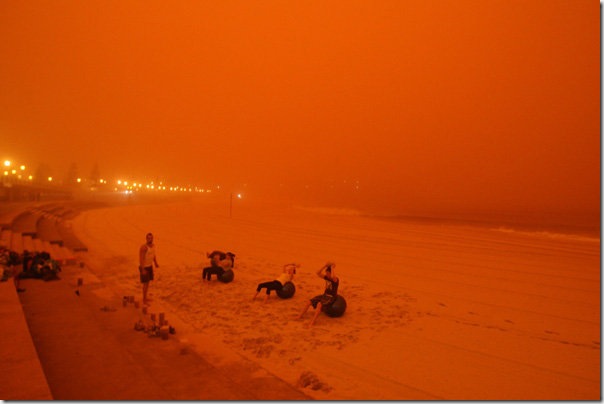 Jenny Guy dust storm