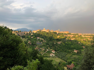 View from Via Sudorno toward the Upper City.