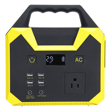 UPS Portable Generator Power Supply 220V 40800mah 150WH 200W 15A Solar Energy Storage USB Charger 