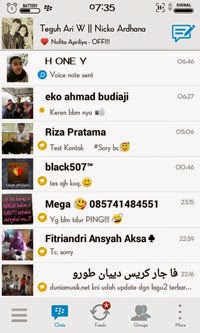 i-bbm tampilan chat