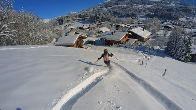 Ski de rando autour de Megève