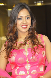 Sindhu Shivarama in Pink Ethnic Anarkali Dress 23.JPG