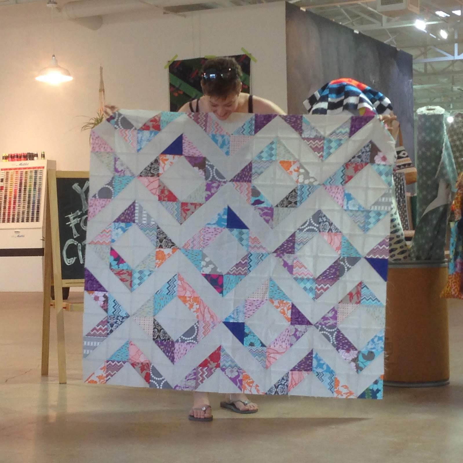 quilt club: half square triangles