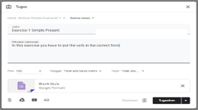 Cara Mengumpulkan Tugas di Google Classroom