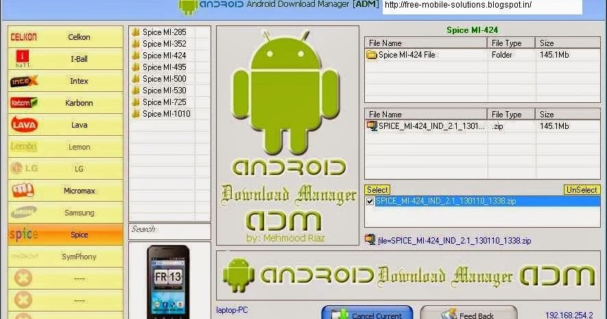 Raza rahman: SMART PHONES AND TABLETS Android Download manager