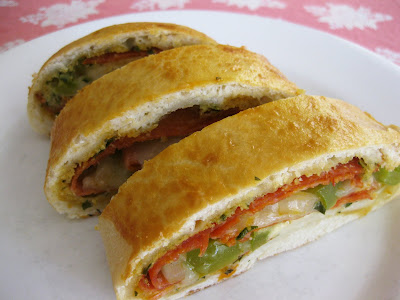 How to make a stromboli A recipe for Easy To Make Stromboli containing loaf 