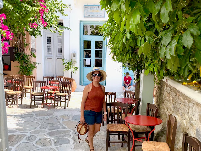 Naxos adası gezilecek yerler Chalki köyü