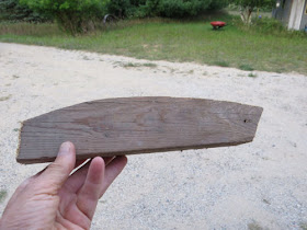 oddly shaped piece of board