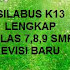 SILABUS K13 PENDAIS & BUDI PEKERTI KELAS 7, 8, 9 SMP REVISI TERBARU