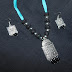 OXIDISED  JEWELLERY SET DJ0061