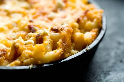 Chipotle macaroni cheese with bacon