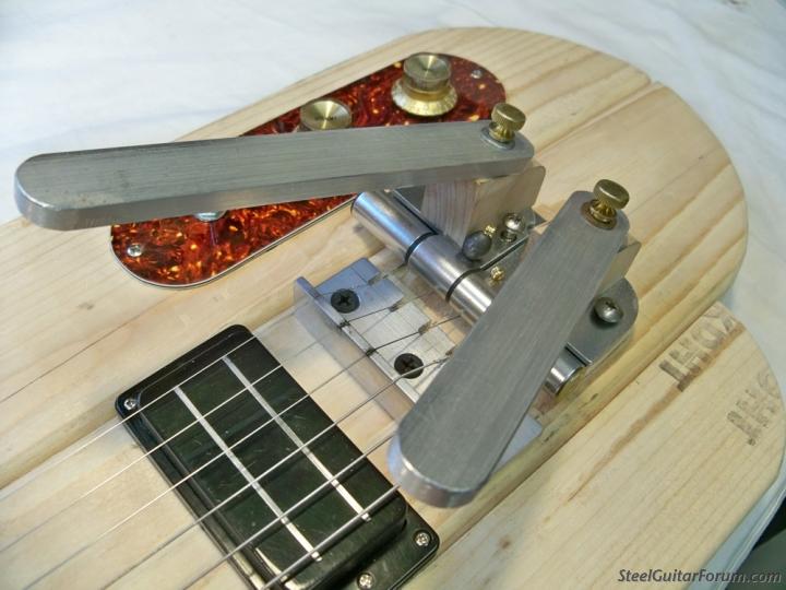 THE UNIQUE GUITAR BLOG: Homemade Steel Slide Guitar