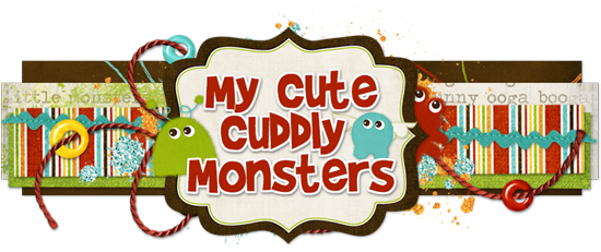 My Cute Cuddly Monsters Blog Design