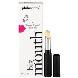 Philosophy, Philosophy Big Mouth Lip Plumper, lip balm, lips, makeup, skin, skincare, skin care