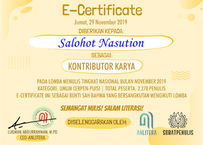 sertifikat kontributor